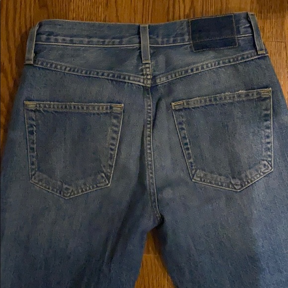 AMO Babe shoe lace bottom Jeans Denim - Picture 10 of 11